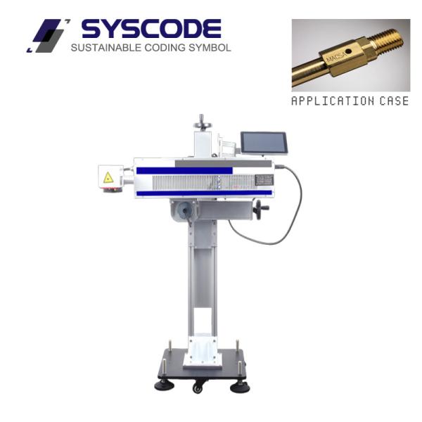 Energy Efficiency Co2 Laser Printing Machine High Accuracy For Metal Tubes