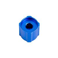 Blue Standard Custom Potentiometer Knobs With Option Markings