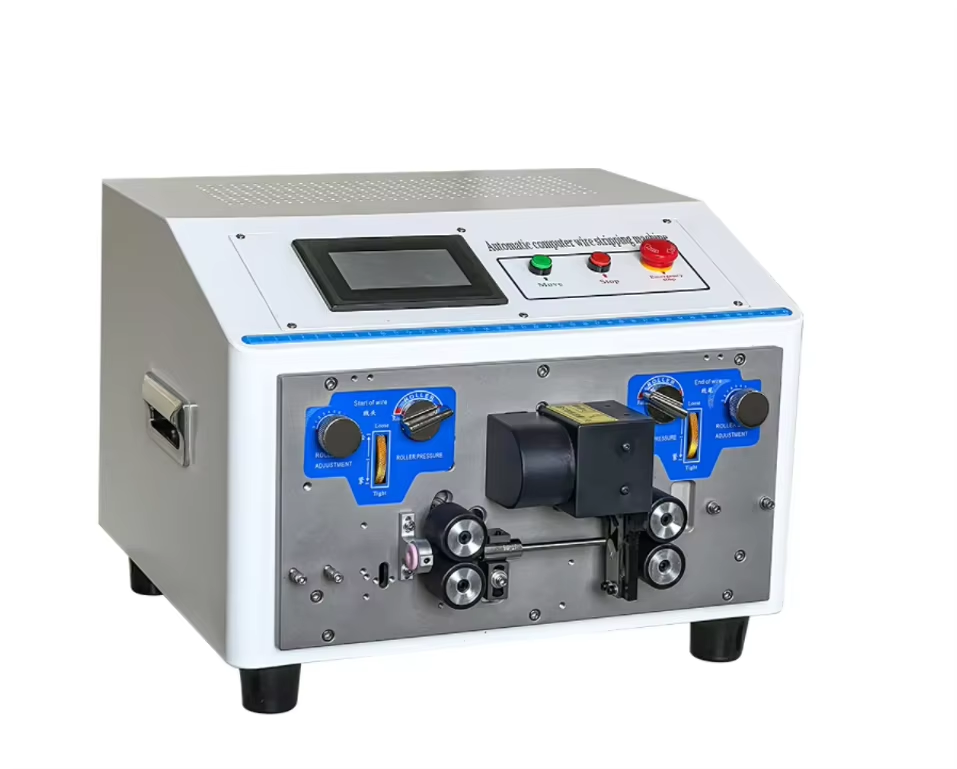 High Speed Wire Harness Round Sheath Cable Inner and Outer Stripping Machinery Outer Jacket and Inner Core Cable Strip Machine