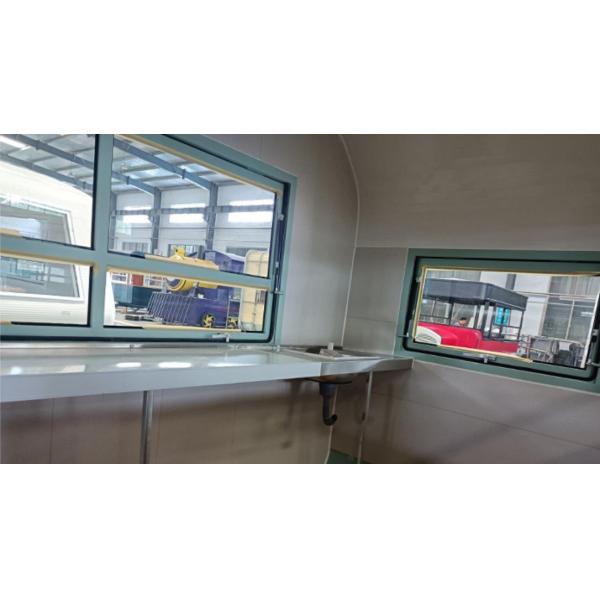 Voiture multifonctionnelle de casse-croûte de concession de nourriture de remorque de remorque mobile moyenne de concession