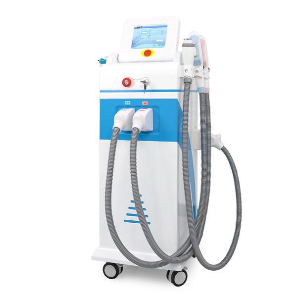 4-in-1 Beauty Machine with Elight Laser RF IPL Nd Yag Hair Removal Device