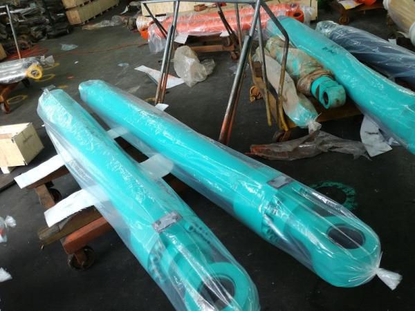 LC01V00044F1 sk350 boom  hydraulic cylinder kobelco excavator cylinder gland piston and parts replacements