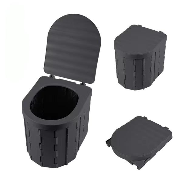 Customized Request US Outdoor Camping Portable Plastic Folding Toliet for Traveling