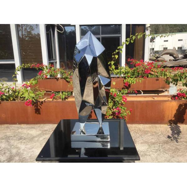 Полыхэдрал крытые скульптуры металла, крытые абстрактные скульптуры искусства металла