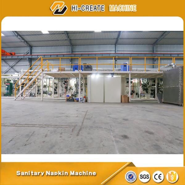 Линия по производству женских гигиенических прокладок