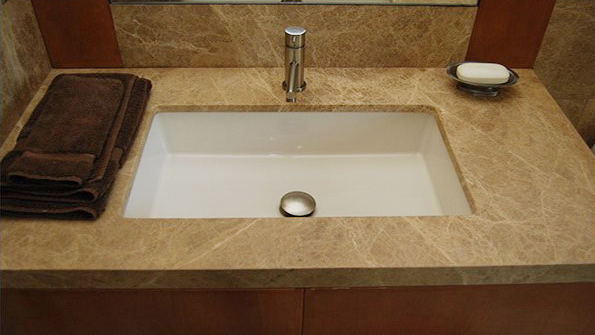 Light Emperador Real Marble Slab Countertop For Bathroom Wall Floor