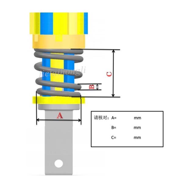 Пружина инструмента штанги келли буровой установки Соилмек Ср516 амортизируя для штанги келли