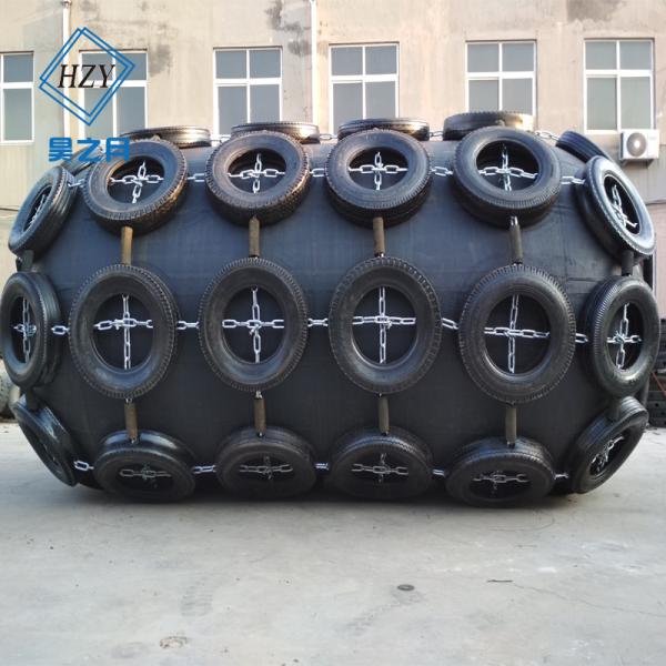 50kpa Chain Tyre Net Hydro Pneumatic Fenders , Hydroponics Marine Pier Fenders