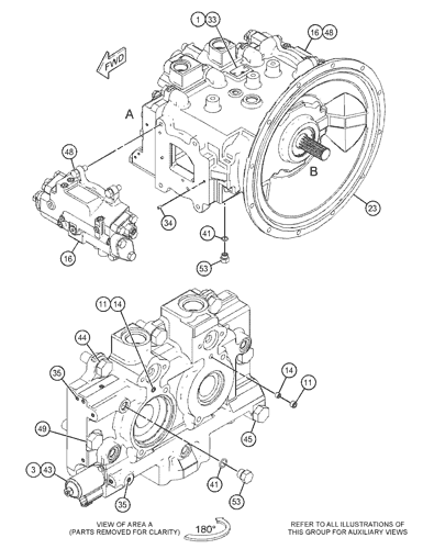 Насос поршеня OEM гидронасоса SBS80 экскаватора E319D 391-9433
