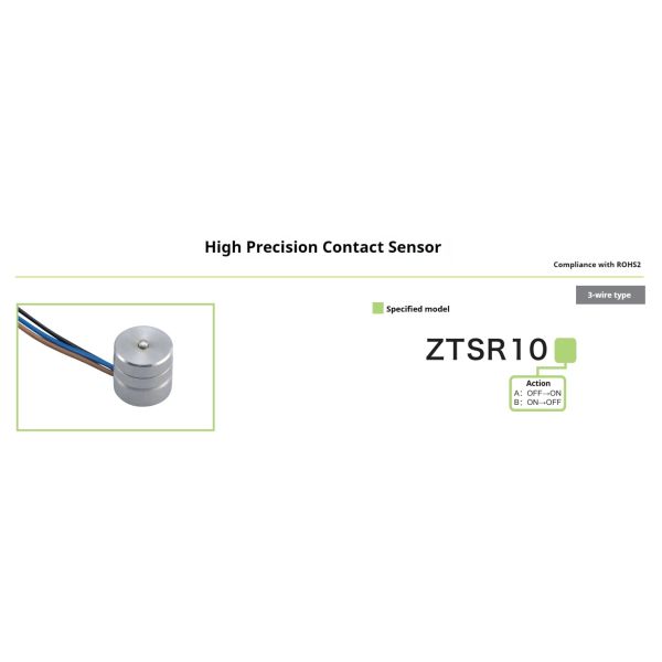 High Precision Contactless Touch Switches DC5-24V 15mA MAX CNC Machine Inductive Proximity Sensor ZTSR10
