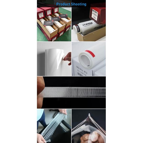 Высокое качество ТПУ UltraH15 ppf пленки Ультра гидрофобность Скуровые ощущения для кузова автомобиля Самовосстановление Защитная пленка для автомобильной краски