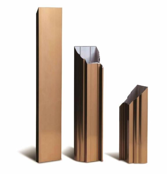 Powder Coating Electrophoresis Aluminum Square Shape Custom Length