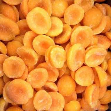 High Quality Flash Frozen Full Grain Apricots Delicious for Smoothies Baking Factory Supply IQF Processed Fresh Frozen Fruit