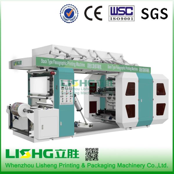 Multi Color Flexo printing machine for Roll Paper / Plastic Film / Non Woven / Fabric