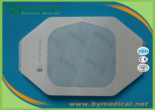 A0607M Medical permeamble IV Cannula Dressing transparent breathable waterproof PU film IV dressing similar to 3M brand