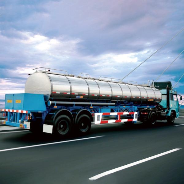 3 Axle Steel 42000L Water Tank Trailer Truck