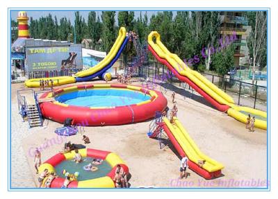 Funny Inflatable Water Slide with Pool for Sale (CY-M2134)