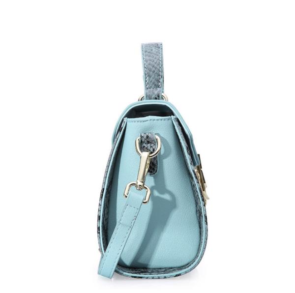 Tote Bags Serpentine Pattern Cow Leather Handbags for Women Daily Bag with Long Strap