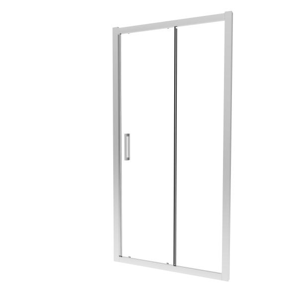 Alumínio, cor de luz do espelho, porta deslizante de tela, porta do chuveiro do banheiro