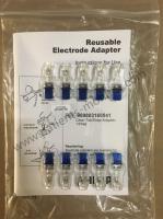 989803166031 pièces de rechange d'ECG PHiliph Reusable Electrode Adapter Clear Tab Snap Adapter Ref