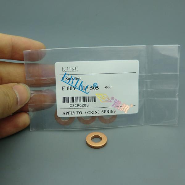 ERIKC fuel injection systems 7.1*15*2.5mm copper , common rail diesel copper washers F00VC17505