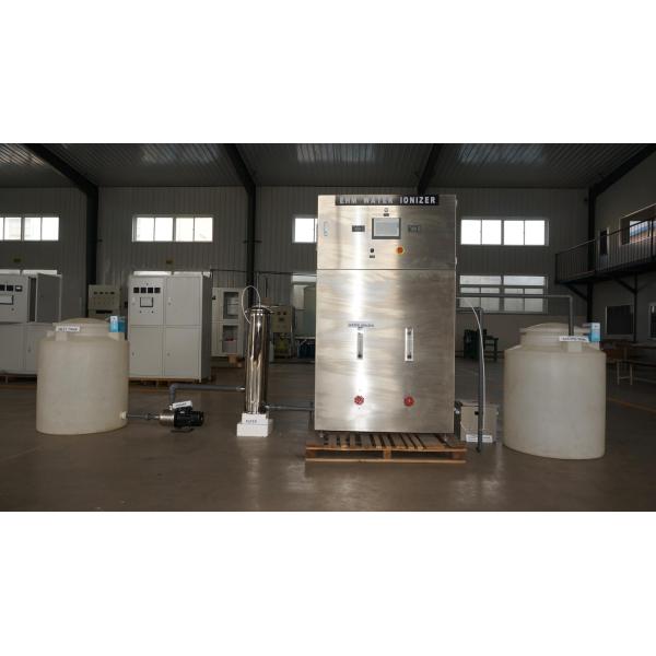 Industrial Water Ionizer 3000L/H Alkaline Acidic Output 380V