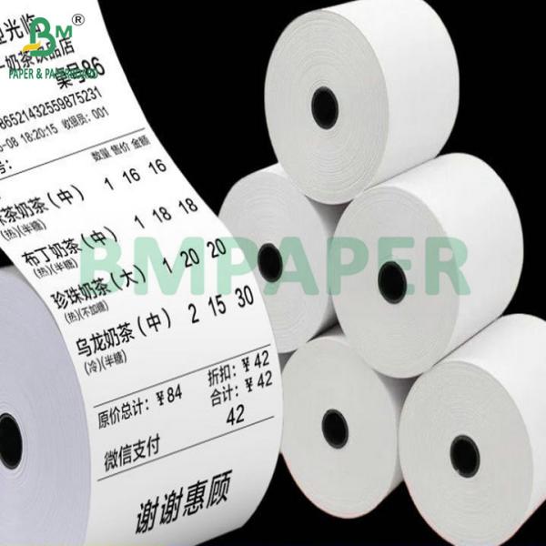 High Whiteness 48gsm 55gsm Thermal Receipt Paper Jumbo Roll High Whiteness 48gsm 55gsm Thermal Receipt Paper Jumbo Roll