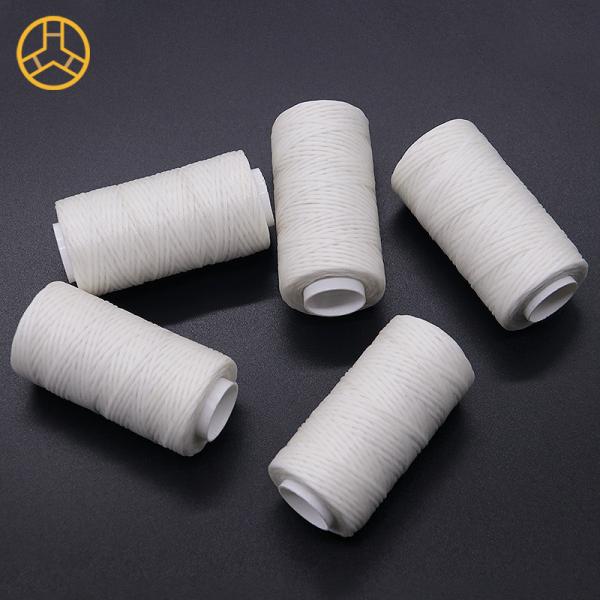 Kangfa 50M/Roll 0.8mm Flat Waxed Thread for Leather Craft Shoes Bag Belt boho Weaving