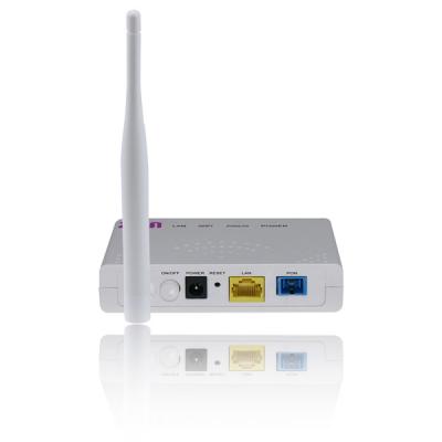 Porto GPON GEPON ONU ótico OP251W de Gpon WIFI 300 Mbps Gpon da fibra ótica 1GE