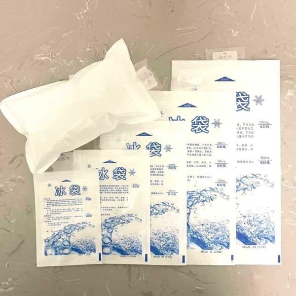 Reusable Injecting water Gel Ice Pack Water Injection Freeze Dry Ice Pack For Food Fresh Shipping Delivery Transport