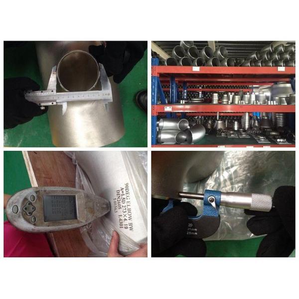 SCH5S к локтю SS304 SS316 штуцера безшовной трубы стали SCH160S нержавеющему Cabon