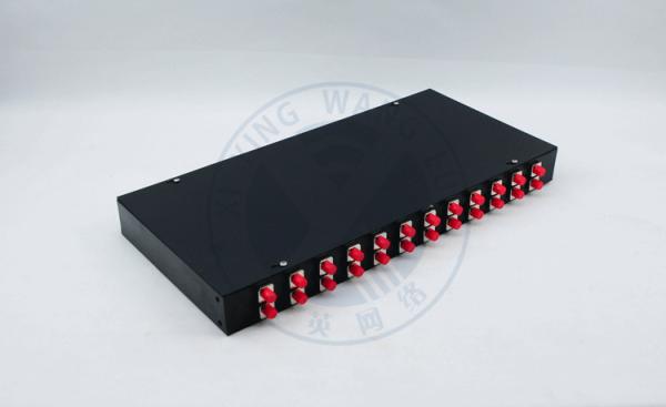XYFiber 24Port  Rack Mount Fiber Optic Terminal Box , Fiber Patch Panel 1U 19 inch