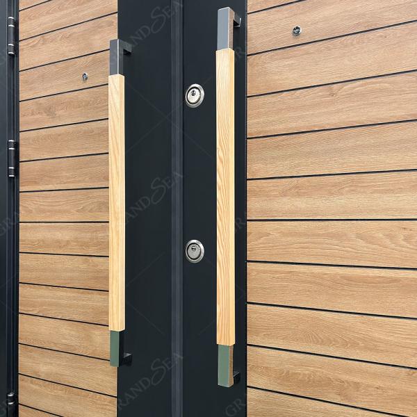 Turkish Main House Front Entry Exterior Safety Modern Steel Security Armored Turkey Door for Home