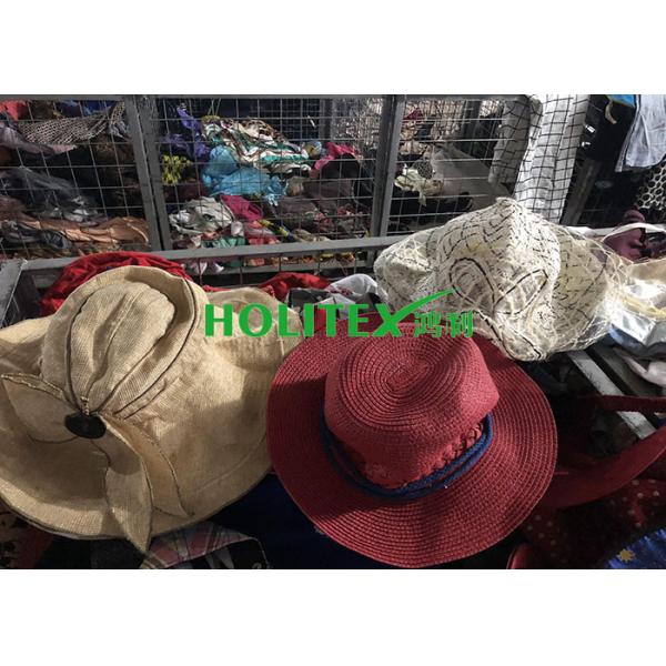 Summer Second Hand Caps Mixed Size First Grade Colorful 2nd Hand Hats