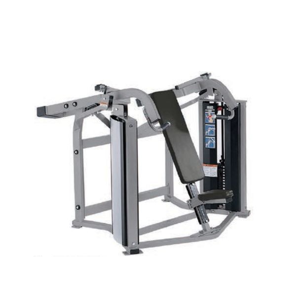 Exercise Iso Pin Loaded Shoulder Press Machine U+H3005 Padded Seat Easy Adjust