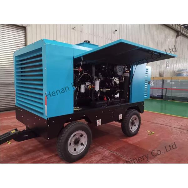 LGCY-25/23-27/18K 360HP Cummins Two-Stage Diesel Screw Portable Air Compressor For Jack Hammer / Drilling Rig