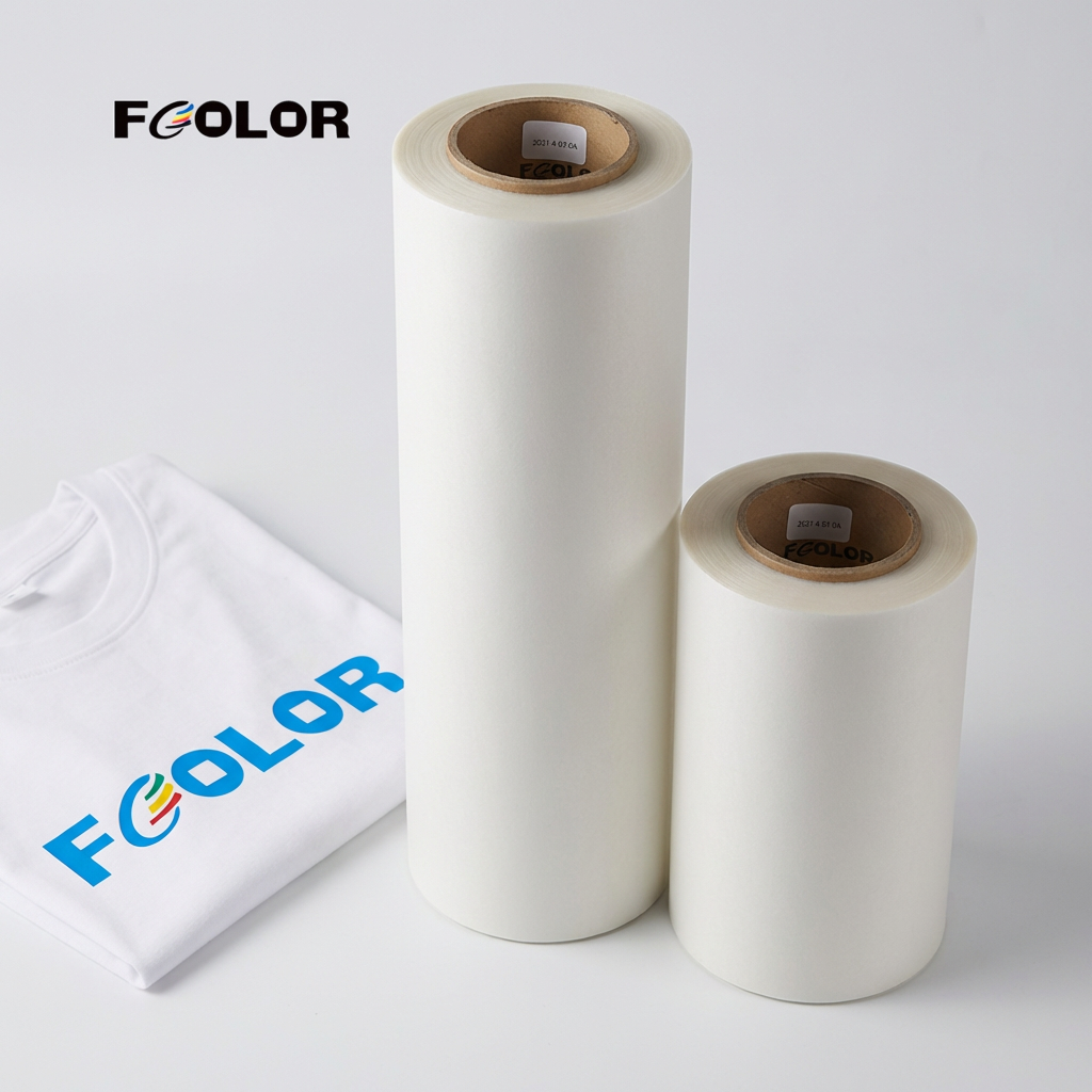 FREE SHIPPING 33cm DTF Film USA Warehouse 13 Inch Hot Peel Roll for DTF Printer Double Sided High Temperature