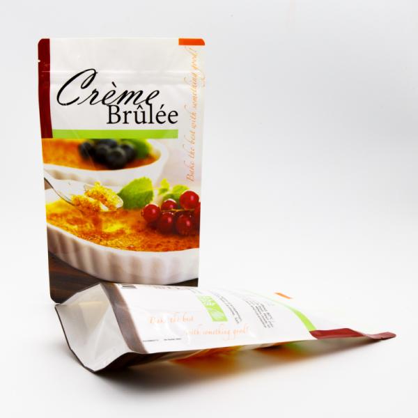 High-Quality Doypacks For Baked Goods Packaging With Custom Printing And Resealable Ziplock.