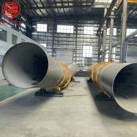 adubo orgânico giratório de secador de cilindro do vácuo 6-8T/h que faz a máquina