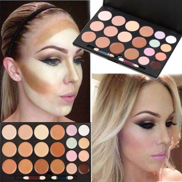 Oem Cosmetics 20 Colors Concealer Palette Waterproof Makeup Concealer Palette