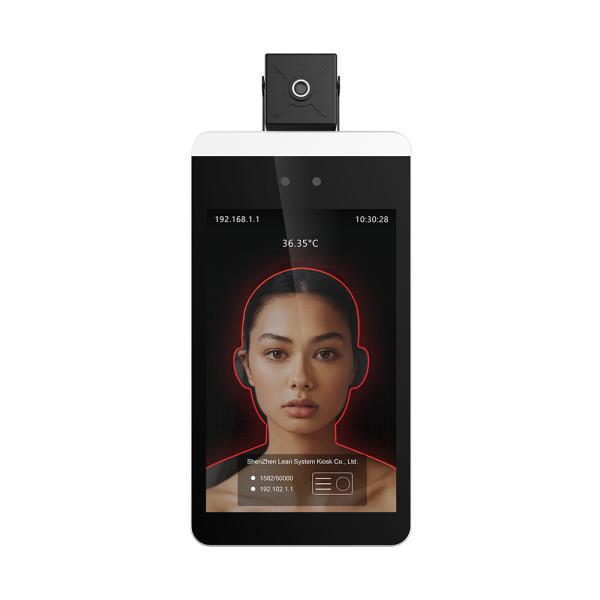 Prefessional Facial Recognition Temperature Kiosk Digital Ir Thermometer