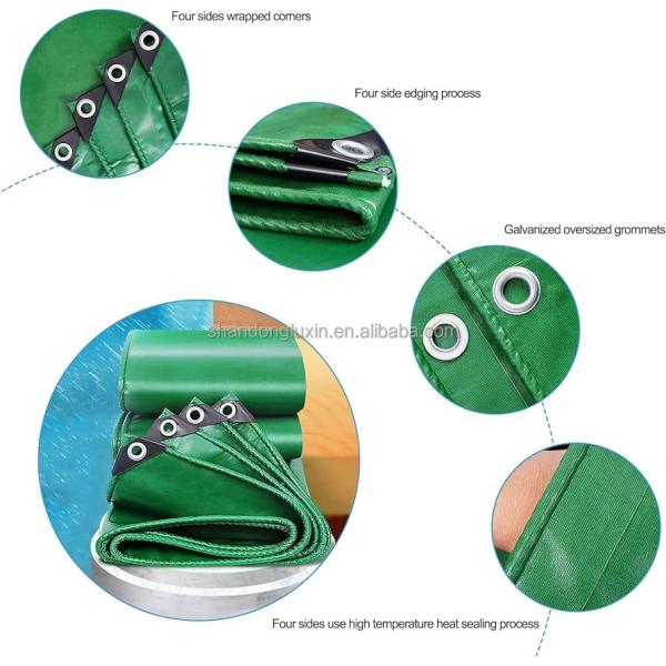 Печать логотипа 750 ггм 850 ггм 900 ггм водонепроницаемая палатка ПВХ покрытая брезентная ткань палатка