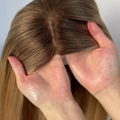 Perruques médicales en silicone pour cuir chevelu post-chirurgicales / Perruques médicales pour patients en chimiothérapie