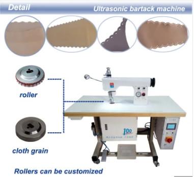 20khz 1000W Ultrasonic Lace Sewing Machine For Bra Tablecloth
