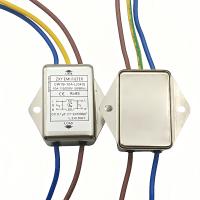 Filtro EMI 115V/250V Anti-interferência de baixa passagem de fase única CW1B-6A/1A/10A-L ((040)