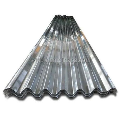 0.17mm Galvanizado Gi Roofing Zinc Corrugated Steel Sheet para Mid Hard Wave Tile TYPE