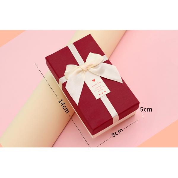 Colorful Cute Cardboard Gift Packaging Boxes For Rings Earrings Perfume Lipstick