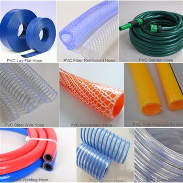 customize logo braid weather resistance vinyl textile fiber reinforced pvc hose