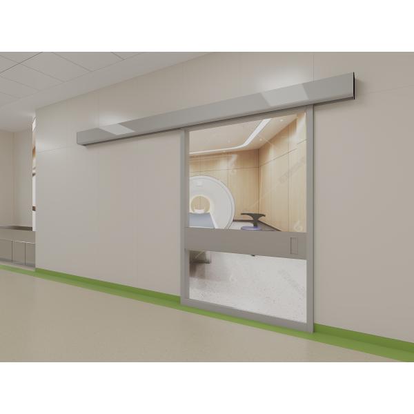 Durable Cleanroom Automatic Sliding Door Single Leaf / Double Leaf Infrared Sensor Door