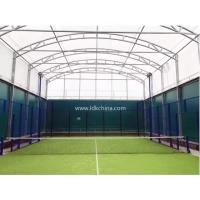 Vente à chaud multi-fonctionnelle de padel cour de tennis cour de padel avec toit électrique amovible cour de padel super panoramique